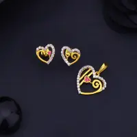 Heart Pendant Set